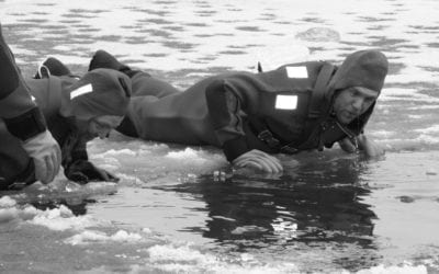 Dynamic Characteristics to a Surface Ice Rescue Operation