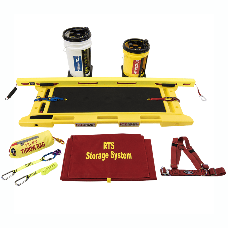 Ice Rescue Systems - Rapid Transport Extrication Sled Kit 4